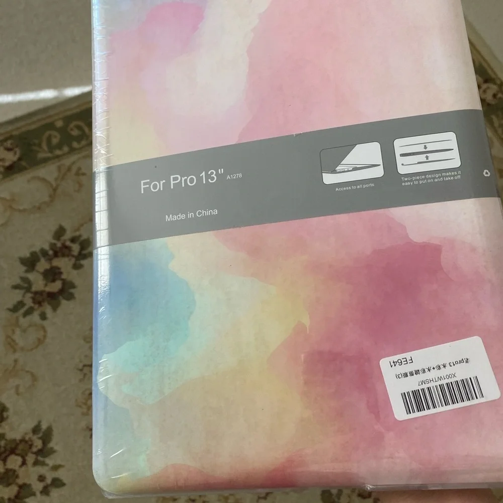 Hard Cover Case For Mackbook Air Pro 13 Size A1278 Brand New